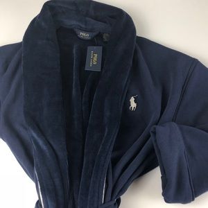 polo ralph lauren shawl collar robe